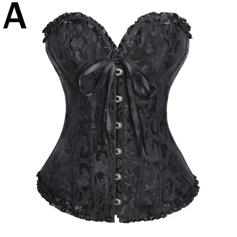 European and American corset shaping bodysuit manufacturers wholesale women's breast support bodysuits, court-style waist shaping and shaping